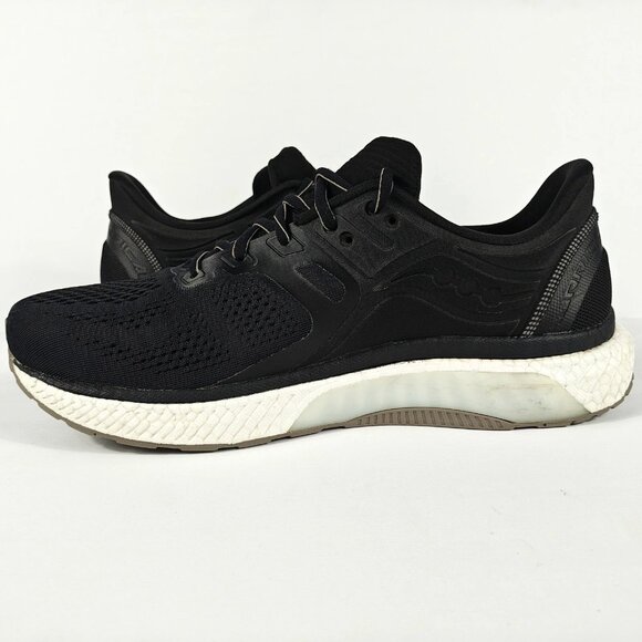 Saucony Hurricane 23 Men’s 12.5 Black Gold S20615-45 Running Shoes Sneakers - Picture 9 of 16